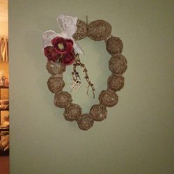 Jute Rope Heart