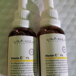 Skin Nutrition Botanicals Vitamin C+ 1% Serum: Set of 2