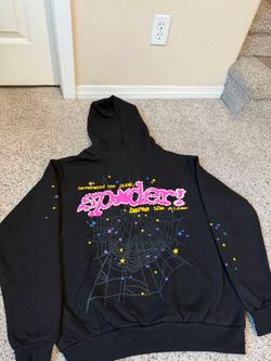 Sp5der P*nk Hoodie ‘Black’