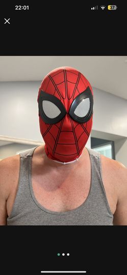 New Spiderman Mask Halloween Costume Cosplay Balaclava Hood Adult Kid