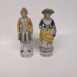 Porcelain Figurines Made In Occupied Japan