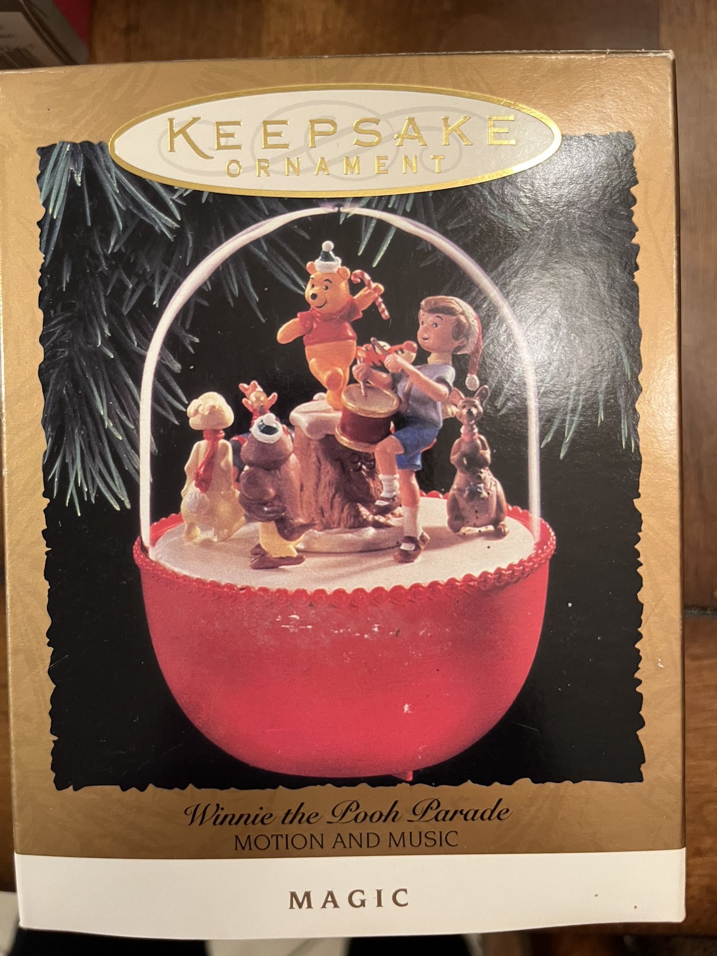 Vintage Hallmark Winnie The Pooh Christmas Ornaments