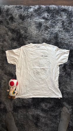 Columbia White Graphic T-Shirt