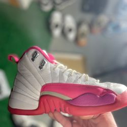 Pink Jordan 12’s