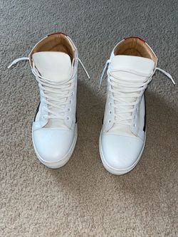 RDB Men’s White High Top Sneakers Made in Spain Size 12
