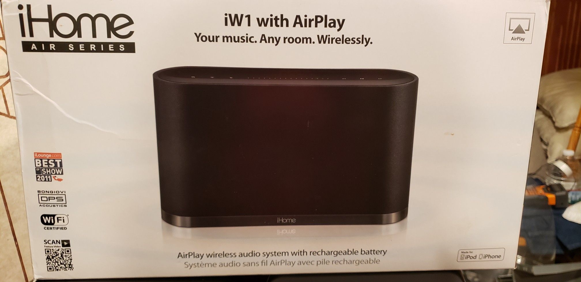 Mp3 Speaker iW1 with Air Play