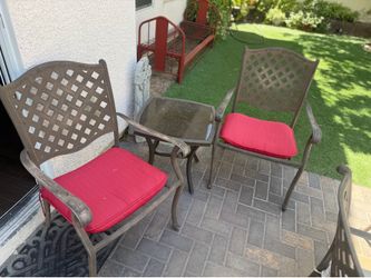 Table and chairs