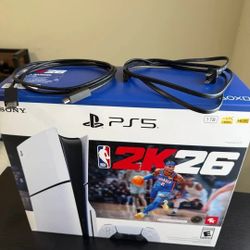 PS5 Disc 1TB - Like New - FC 