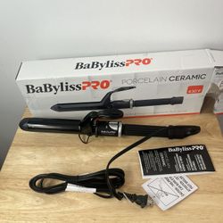 BaBylissPRO Porcelain  1 1/4" Spring Curling Iron 