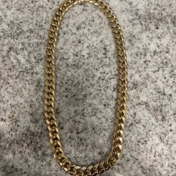 10k gold cuban chain 