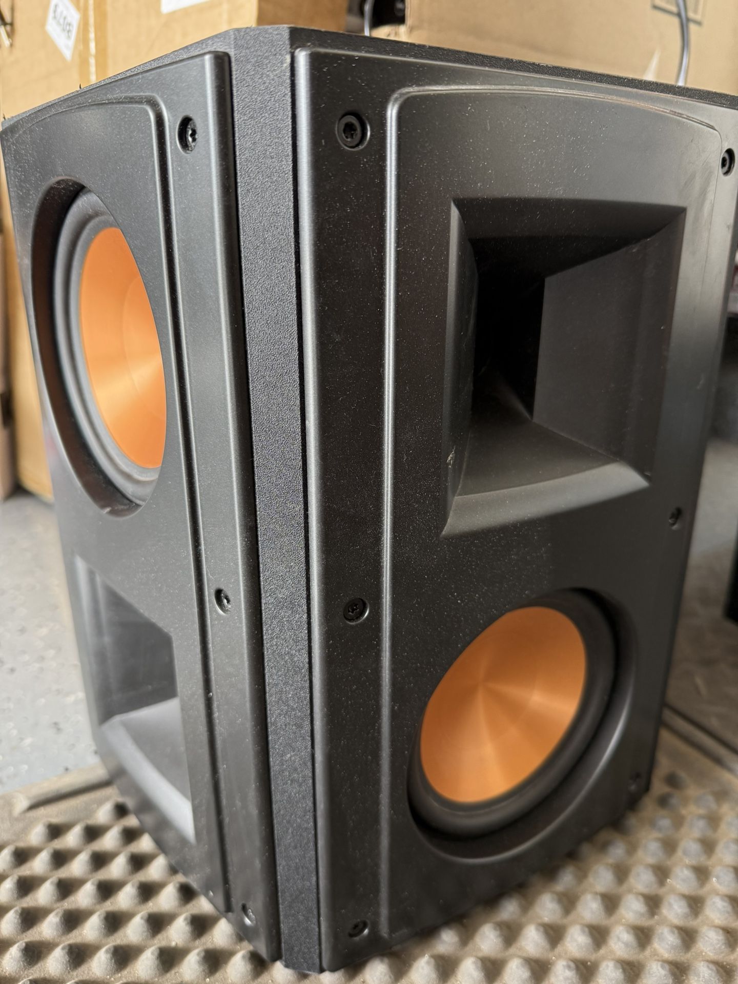 Klipsch Reference Surround RS-52 || Black Speakers (price Is Firm)
