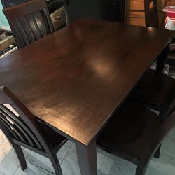 four chair table 