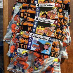 Naruto  Boy’s Boxer Briefs 4 pack $6 each