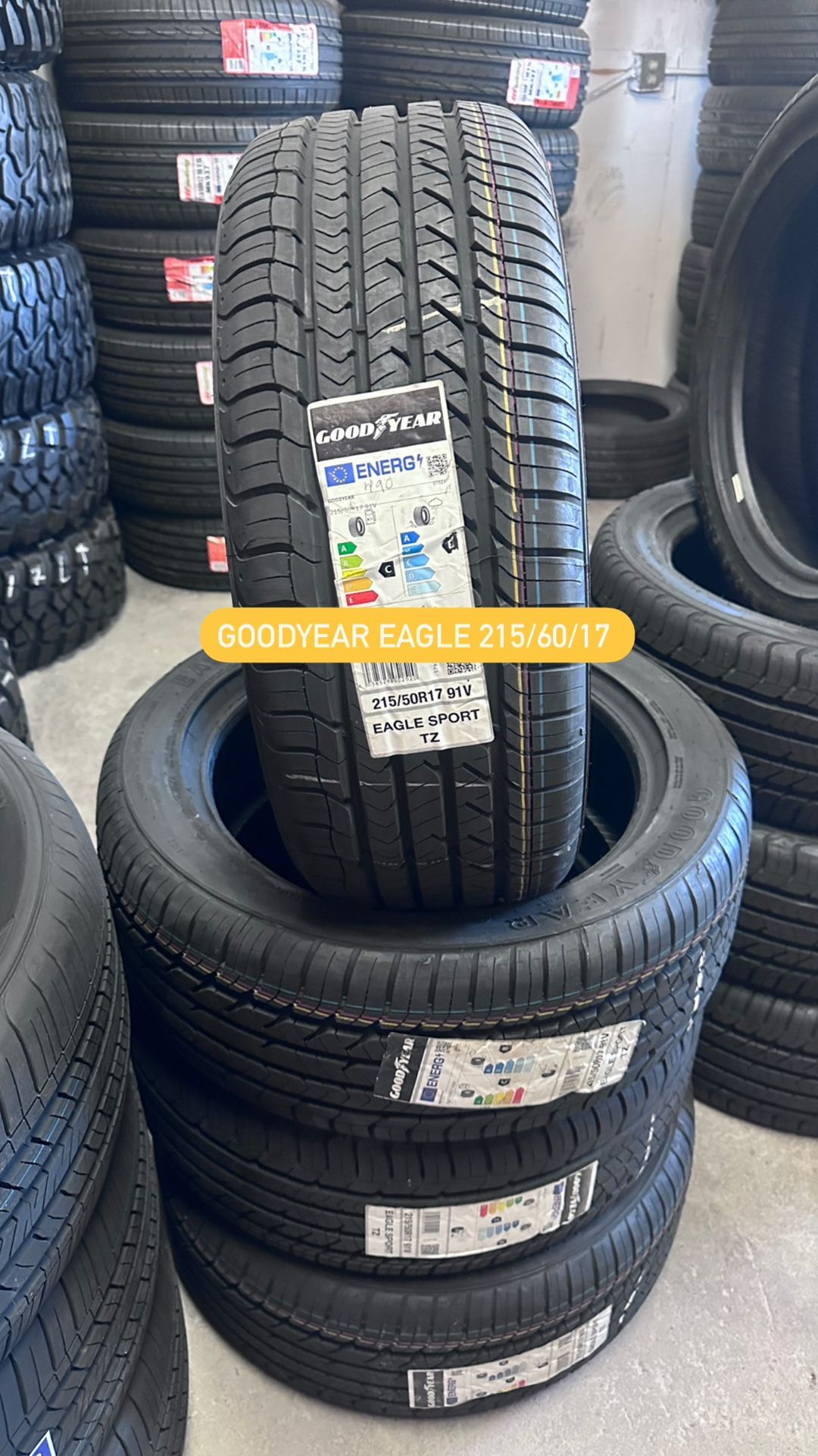Set Of Four New Goodyear Eagle Sport TZ 215/60/17 | Ask For Sizes | for ...