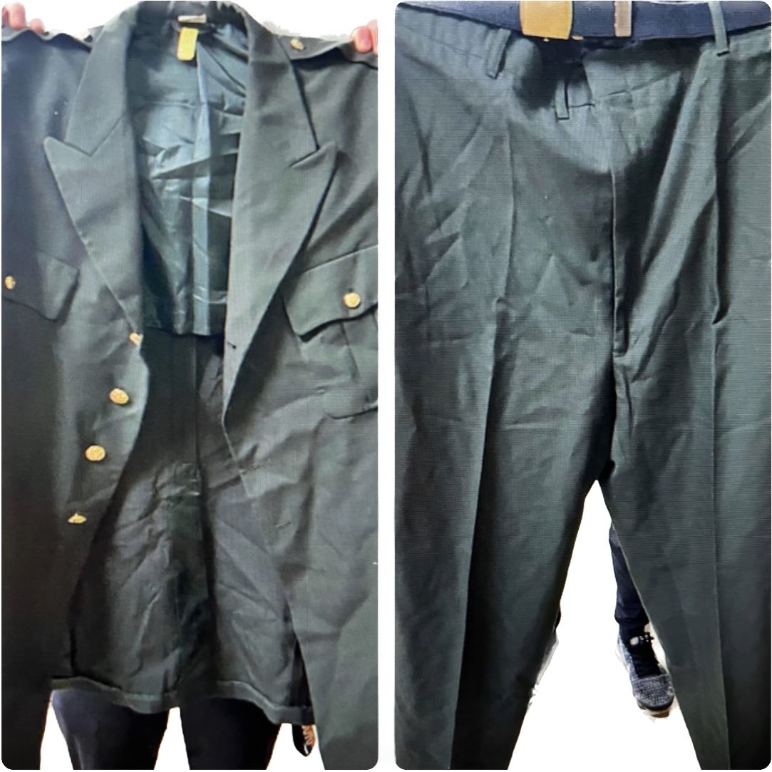 Vintage Mens Army uniform