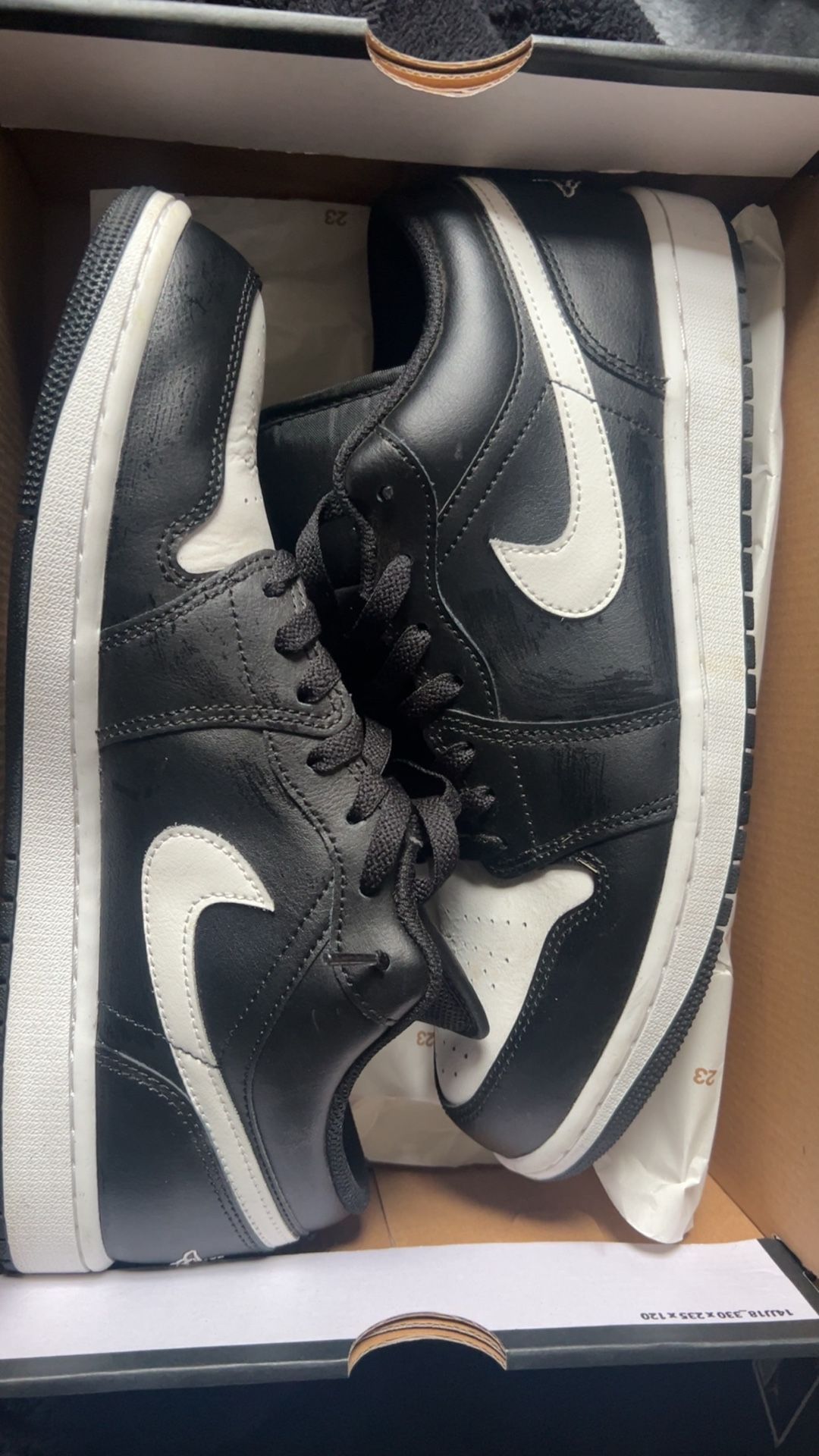 Air Jordan 1 Low Black/Summit White