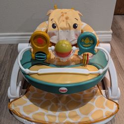 Fischer Price Sit Me Up Chair With Tray
