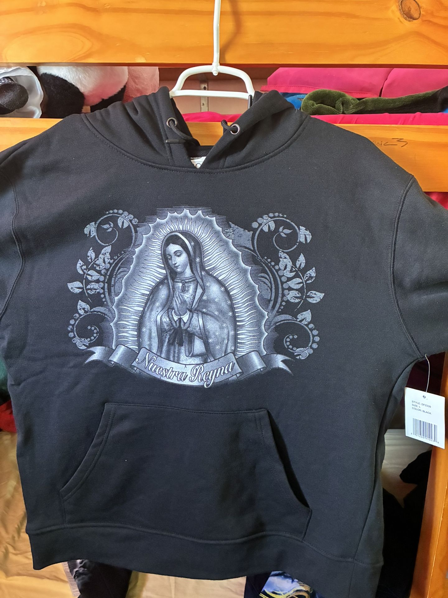 Rosa De Guadalupe Hoodie