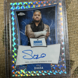 Solo Sikoa WWE Card Auto