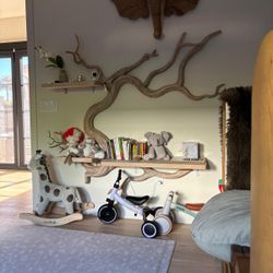 Tree branch Floating Shelf Bookcase