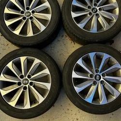 Hyundai Elantra Rims Genesis Wheels Santa Fe Veloster Kona Accent Tucson