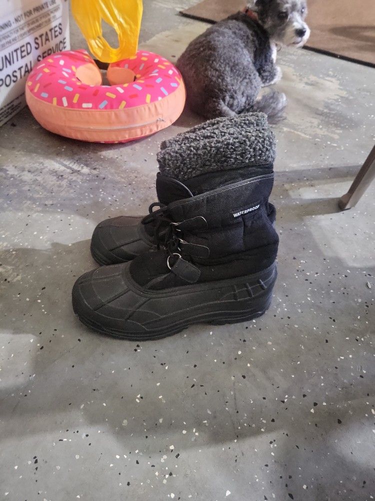 Mens Waterproof Boots  Sz 10
