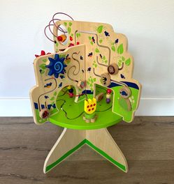 Manhattan Toy Wooden Tree Top Adventure Activity Center Play Table For Toddlers