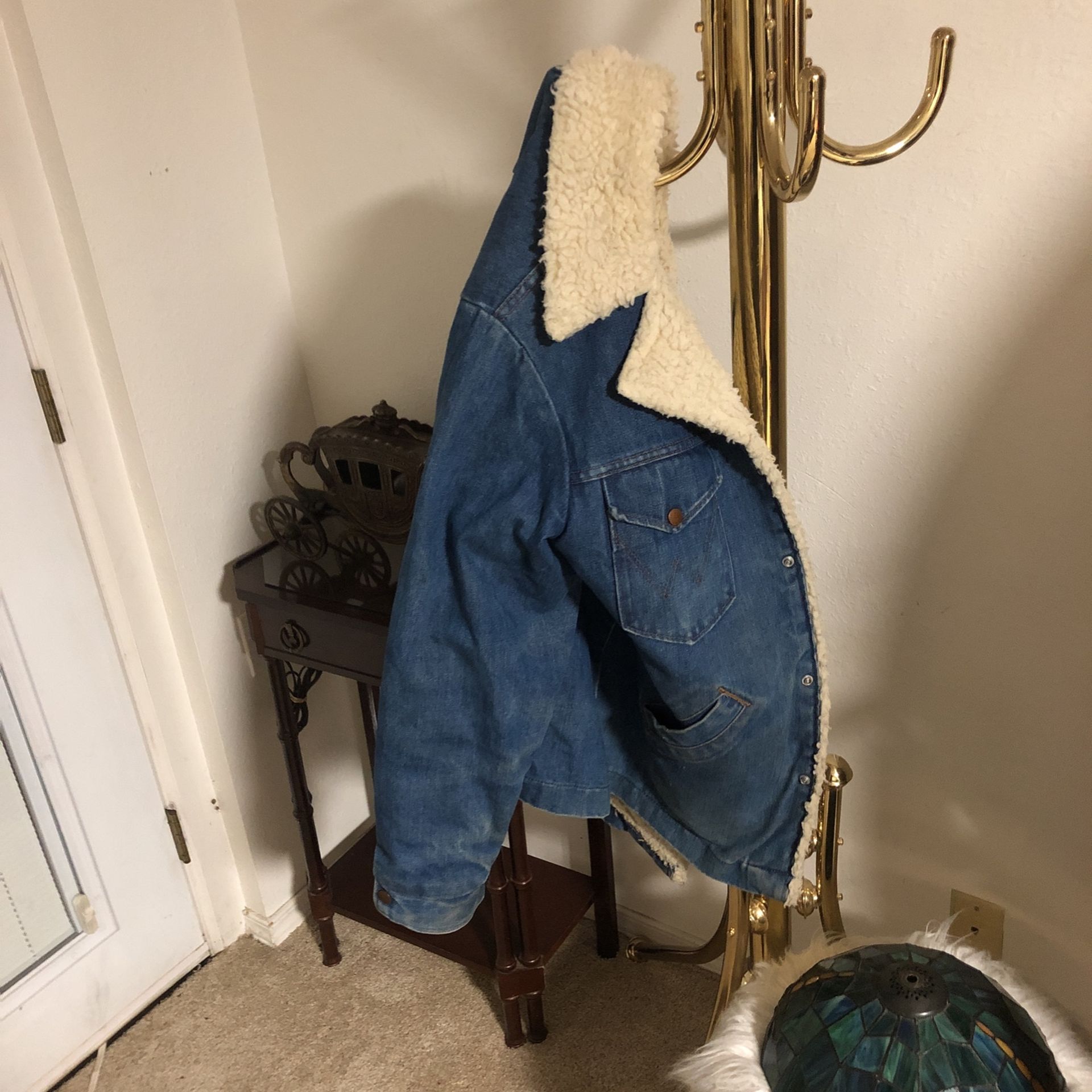 Vintage denim jacket wrangler men’s medium