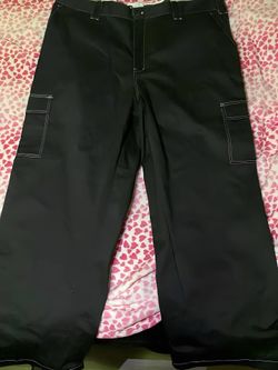 Black fb county cargo pants