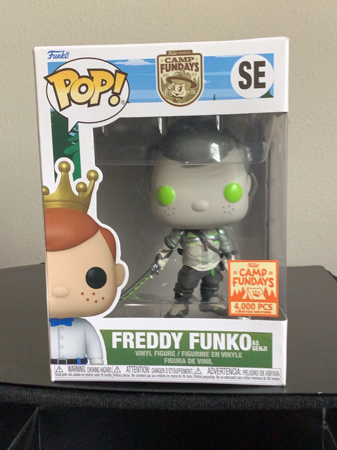 Funko Pop! Freddy Funko as Genji Overwatch Limited Edition