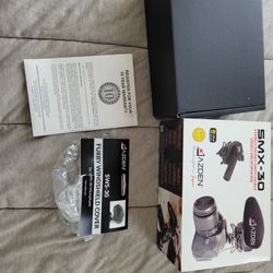 3-in-1 Stereo Azden SMX-30 Video Mic With Wind Protector