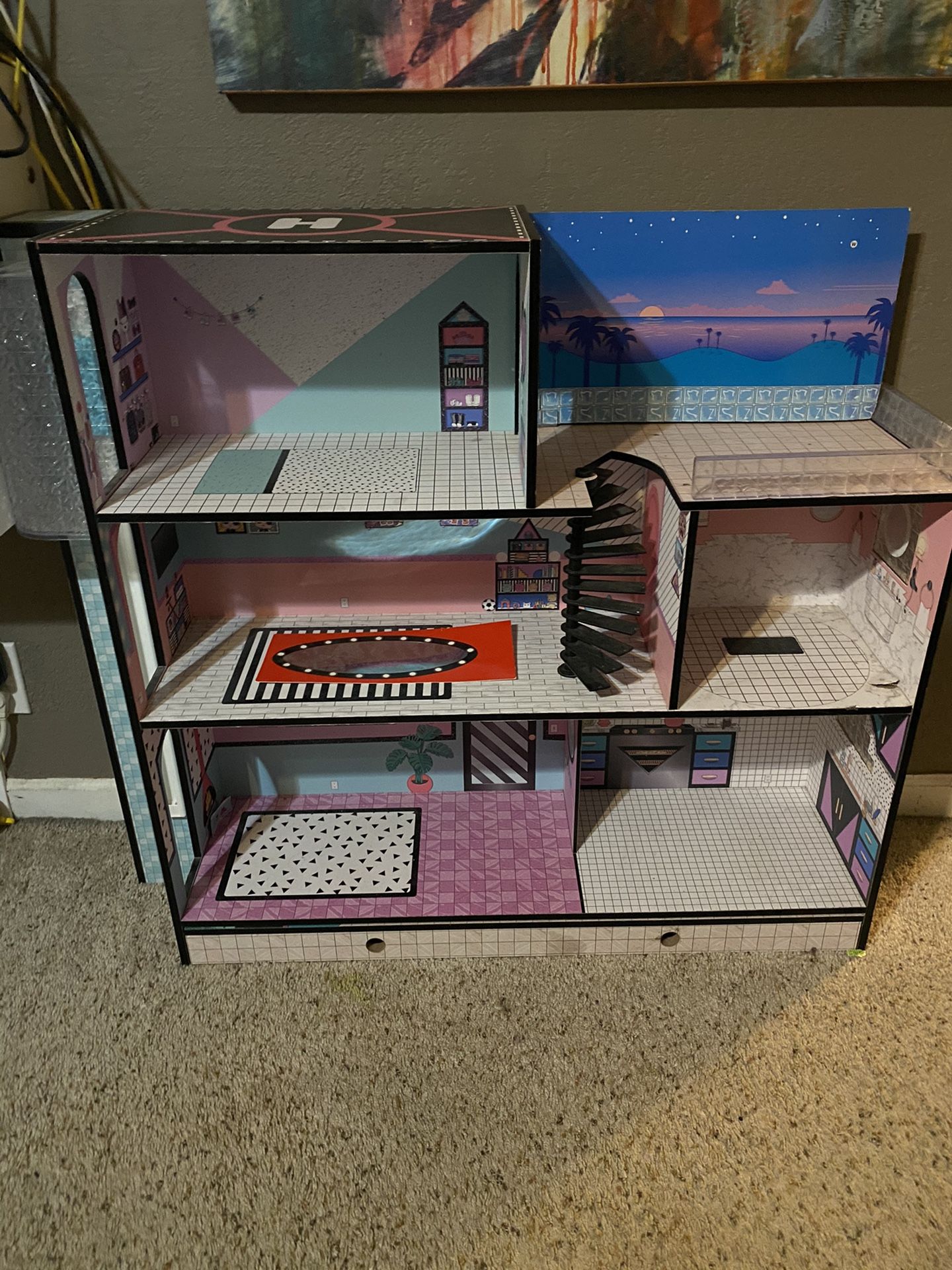 L.o.l Surprise doll house