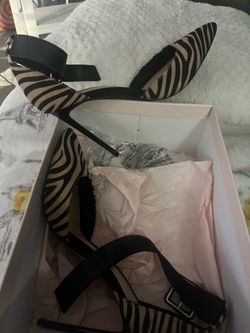 Zebra stilettos