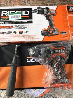 Ridgid brushless 18v brushless compact hammer