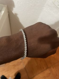 White Gold Diamond Bracelet(send Best Offer)