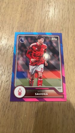 Topps Nicolo Savona Nottingham Forest Trading Card