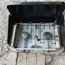 2 Burner Propane Camp Stove In Great Condition 