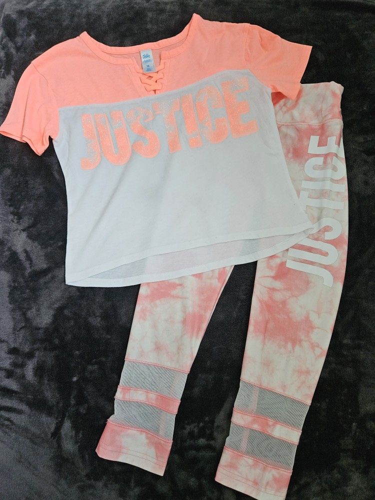 Justice neon set Size 10