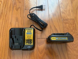 DeWalt 20V Battery & Charger — BRAND NEW!