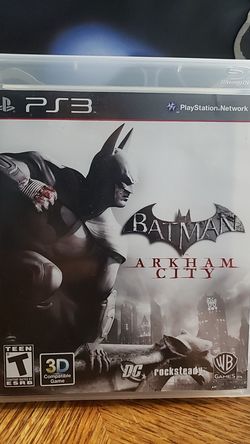 Batman Arkham City PS3 game