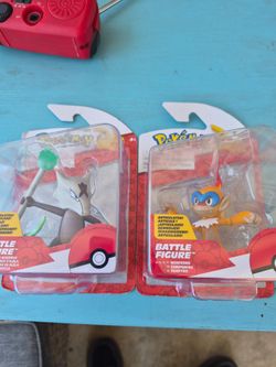 pokemon battle figures for sale both for 10