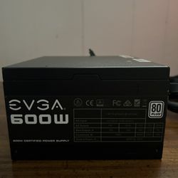 Evga 600w 80 Plus Power Supply