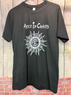 Alice in Chains Black Short Sleeve T-Shirt M