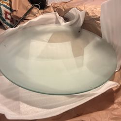 Round Glass Bowl type Lighting Fixture