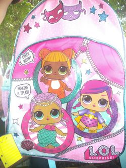 New L.O.L. Surprise back pack $18 lol htf