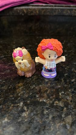 RARE little people discontinued Barbie and dog