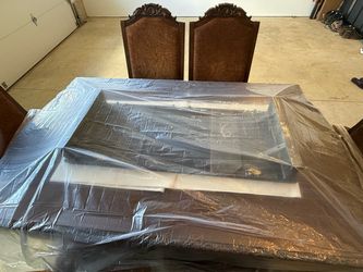 6 chair dining set - extendable