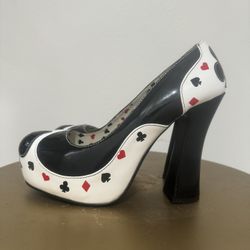 FunTasma Shoes Size 8 For Any Occasion -70’s/disco/halloween/alice In Wonderland/poker