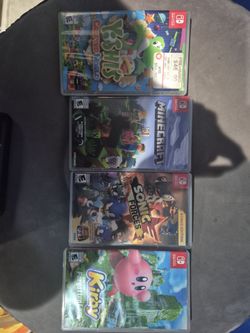 Nintendo switch games cases only no games