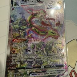 Rayquaza Vmax From Evolving Skies #218
